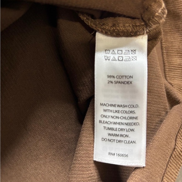 Sincerely Jules Brown Corduroy Button Front Sleeveless Dress No Size Tag Fits S - Picture 6 of 6